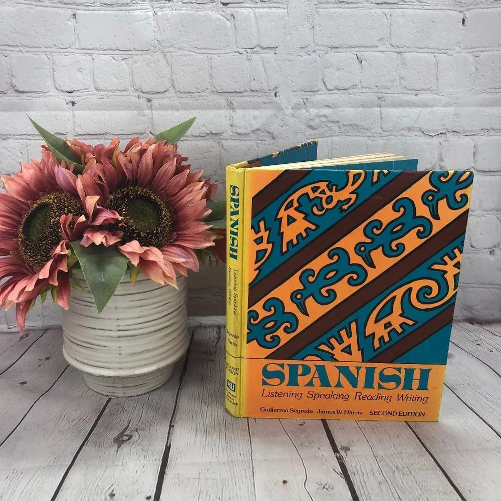 vintage Spanish textbook 1974
